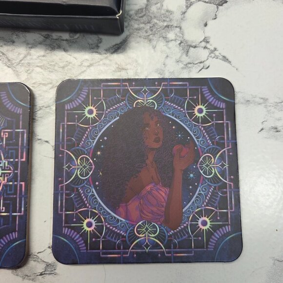 Fairyloot The Lunar Chronicles Coaster Set - Picture 5 of 7